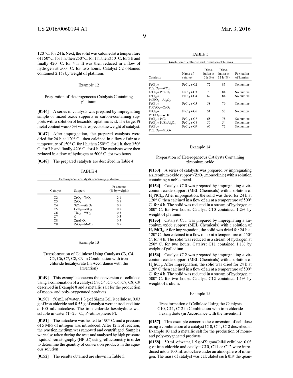 PROCESS FOR THE TRANSFORMATION OF LIGNOCELLULOSIC BIOMASS INTO MONO- OR     POLY-OXYGENATED MOLECULES - diagram, schematic, and image 10