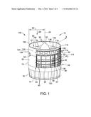 VARIABLE GEOMETRY INLET FOR A DUCTED FAN AND METHOD OF ASSEMBLING SAME diagram and image