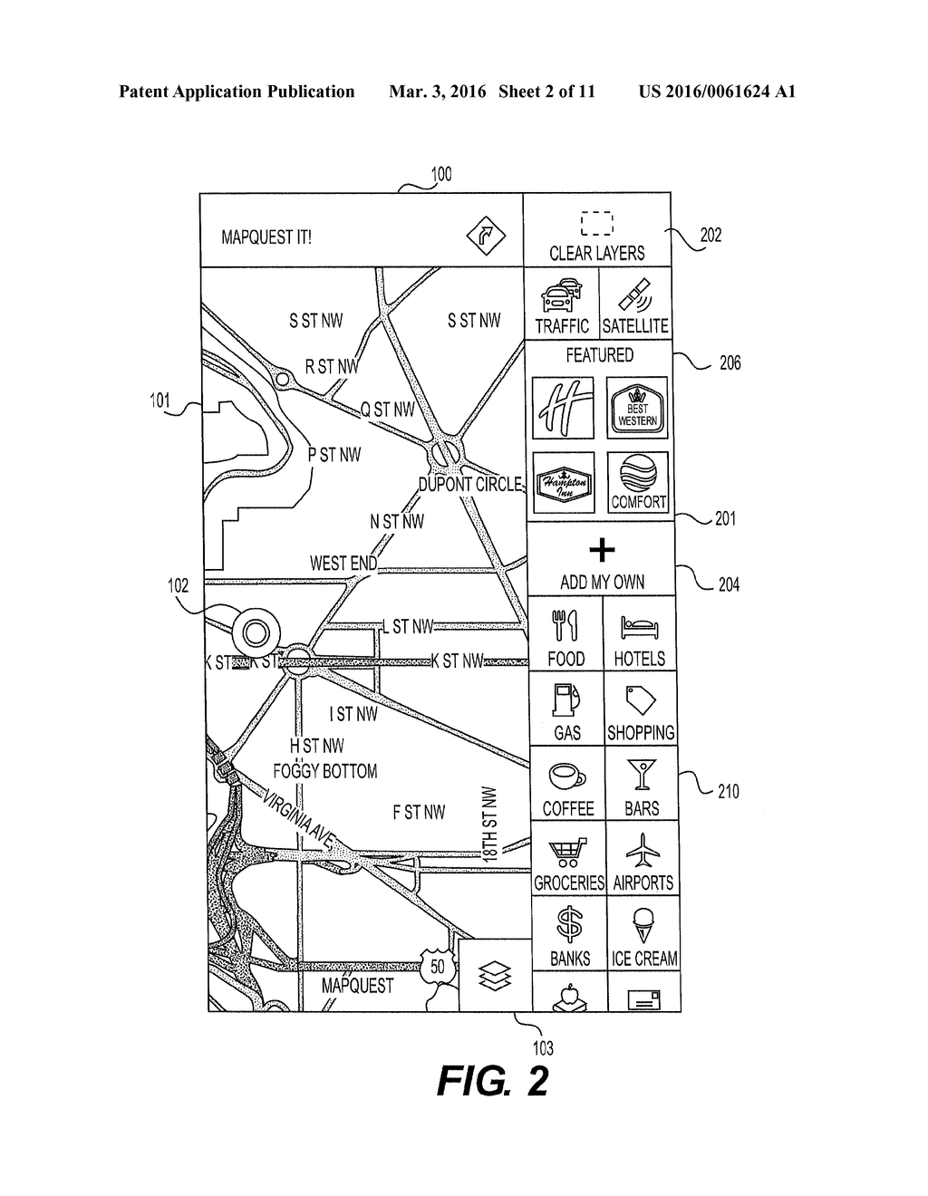 SYSTEMS AND METHODS FOR GENERATING AND DISPLAYING MULTIPLE LAYERS ON A     DIGITAL MAP - diagram, schematic, and image 03
