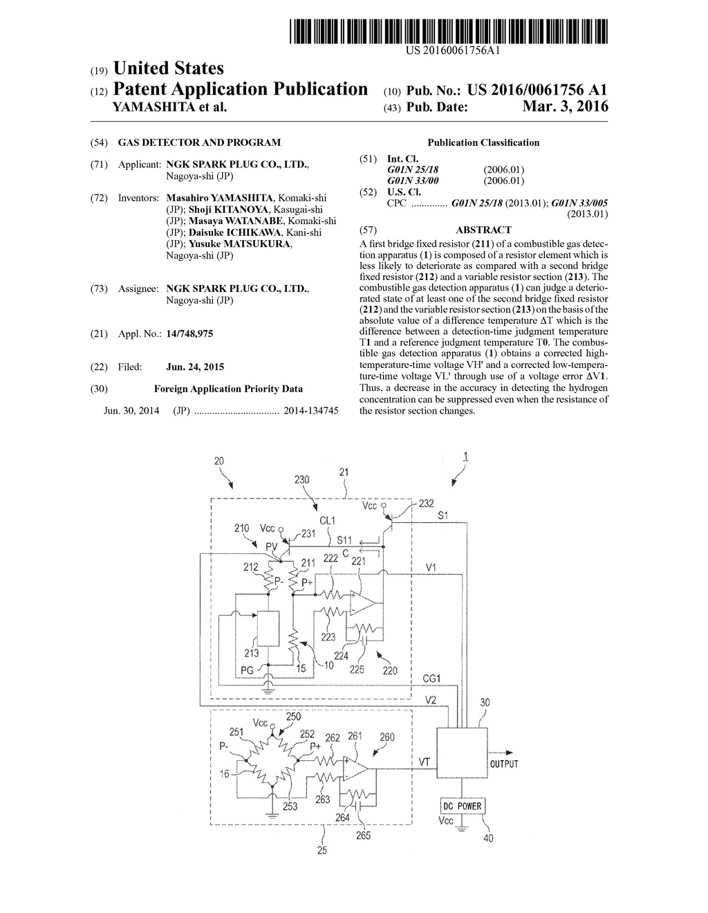 GAS DETECTOR AND PROGRAM - diagram, schematic, and image 01