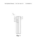 VEHICLE MIRROR, AND METHOD FOR MANUFACTURING SUCH A MIRROR diagram and image