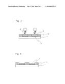 METHOD FOR MANUFACTURING SUBSTRATE HAVING CONCAVE PATTERN, COMPOSITION,     METHOD FOR FORMING CONDUCTIVE FILM, ELECTRONIC CIRCUIT AND ELECTRONIC     DEVICE diagram and image