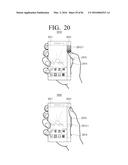 ELECTRONIC DEVICE WITH BENT DISPLAY AND METHOD FORCONTROLLING THEREOF diagram and image