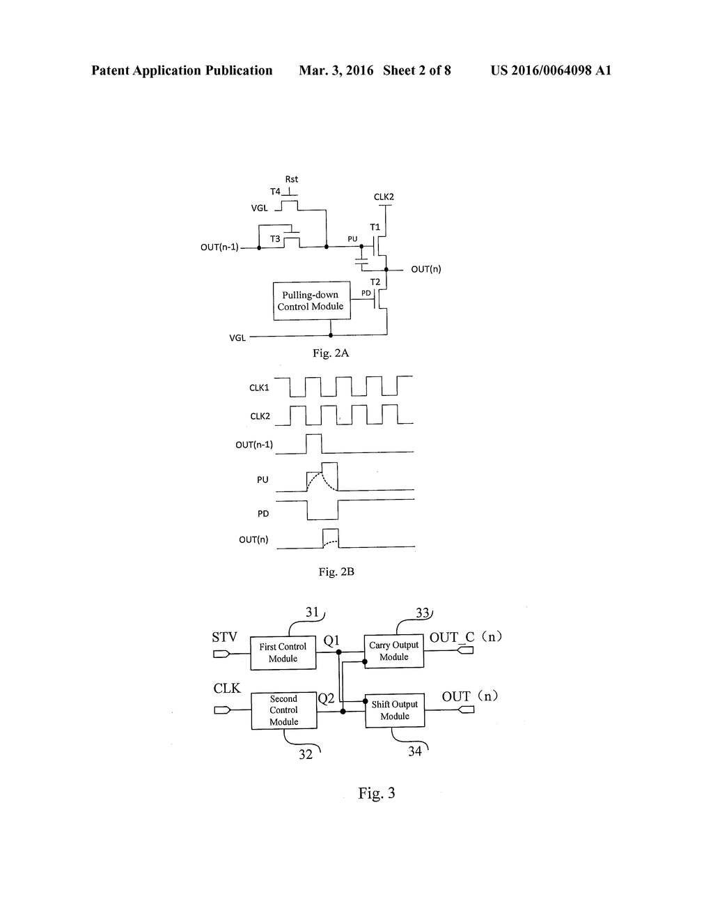 SHIFT REGISTER UNIT, METHOD FOR DRIVING THE SAME, SHIFT REGISTER AND     DISPLAY DEVICE - diagram, schematic, and image 03