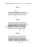 TEMPORARILY BONDING SUPPORT SUBSTRATE AND SEMICONDUCTOR DEVICE     MANUFACTURING METHOD diagram and image