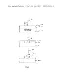 Method of Manufacturing a Device by Locally Heating One or More     Metalization Layers and by Means of Selective Etching diagram and image