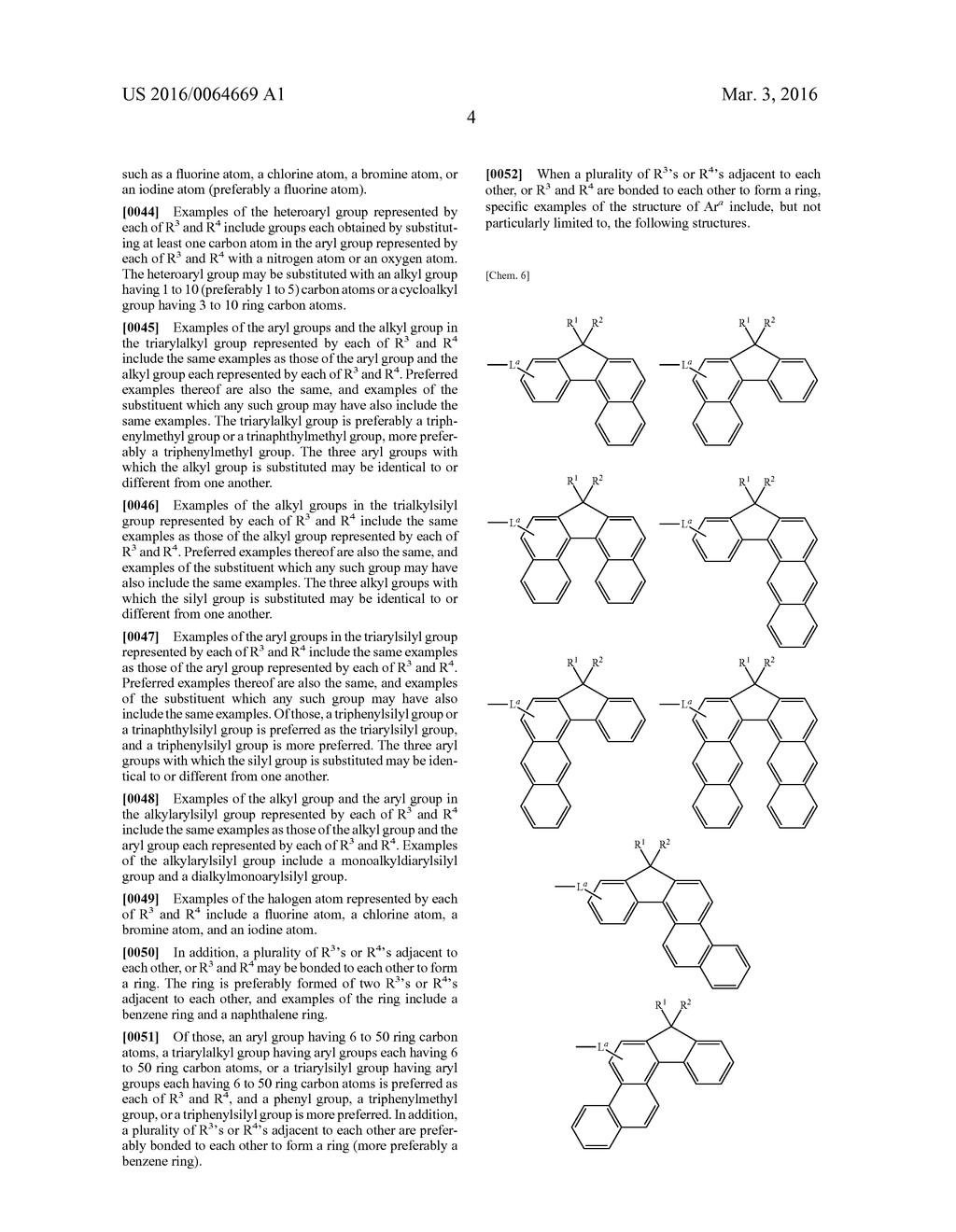 AROMATIC AMINE DERIVATIVES AND ORGANIC ELECTROLUMINESCENT ELEMENTS USING     SAME - diagram, schematic, and image 05