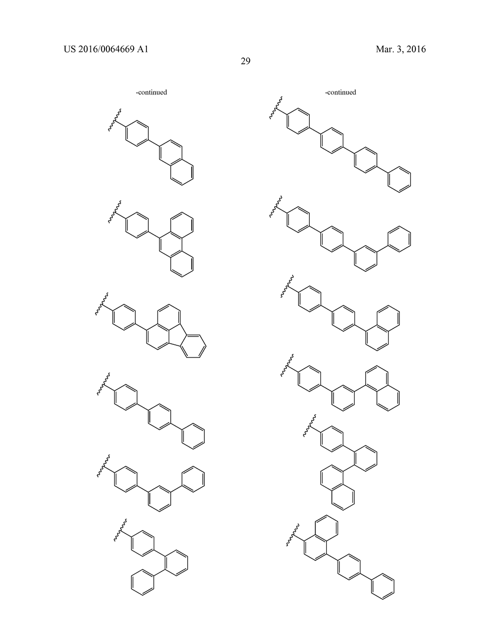 AROMATIC AMINE DERIVATIVES AND ORGANIC ELECTROLUMINESCENT ELEMENTS USING     SAME - diagram, schematic, and image 30