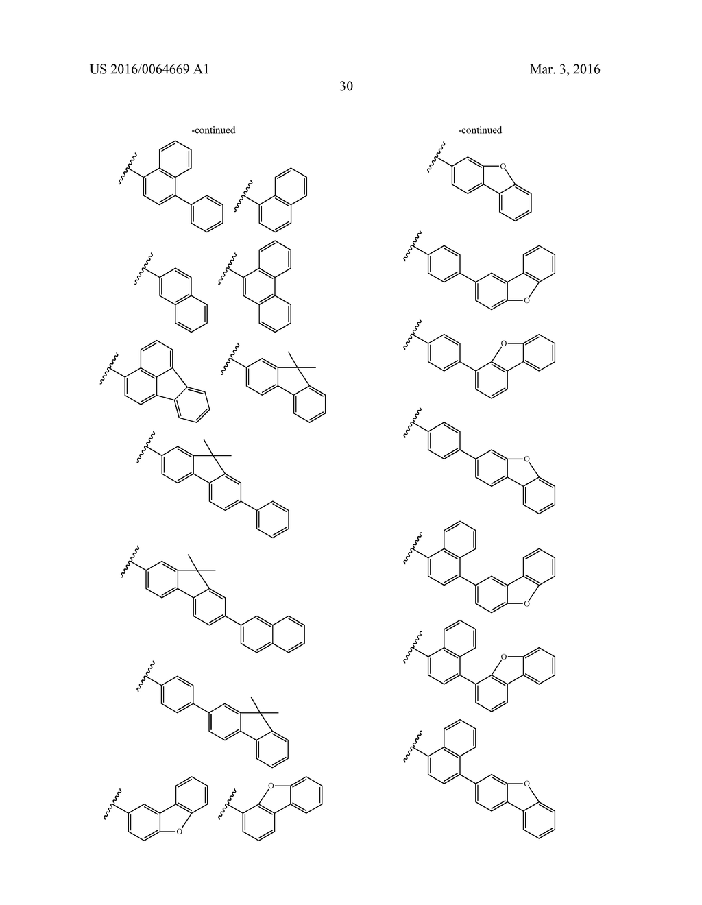 AROMATIC AMINE DERIVATIVES AND ORGANIC ELECTROLUMINESCENT ELEMENTS USING     SAME - diagram, schematic, and image 31