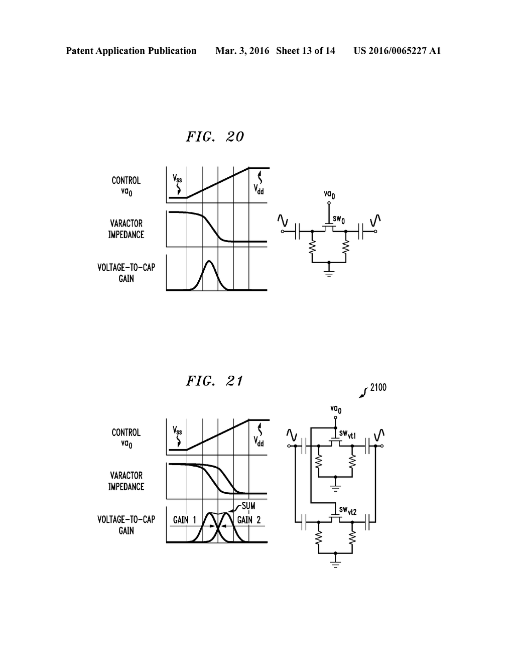 ADJUSTING THE MAGNITUDE OF A CAPACITANCE OF A DIGITALLY CONTROLLED CIRCUIT - diagram, schematic, and image 14