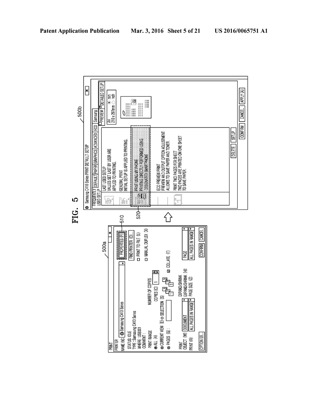 COMPUTING DEVICE AND SYSTEM SUPPORTING PULL PRINTING BY USING MOBILE     TERMINAL, AND METHOD OF PERFORMING PULL PRINTING BY USING MOBILE TERMINAL - diagram, schematic, and image 06