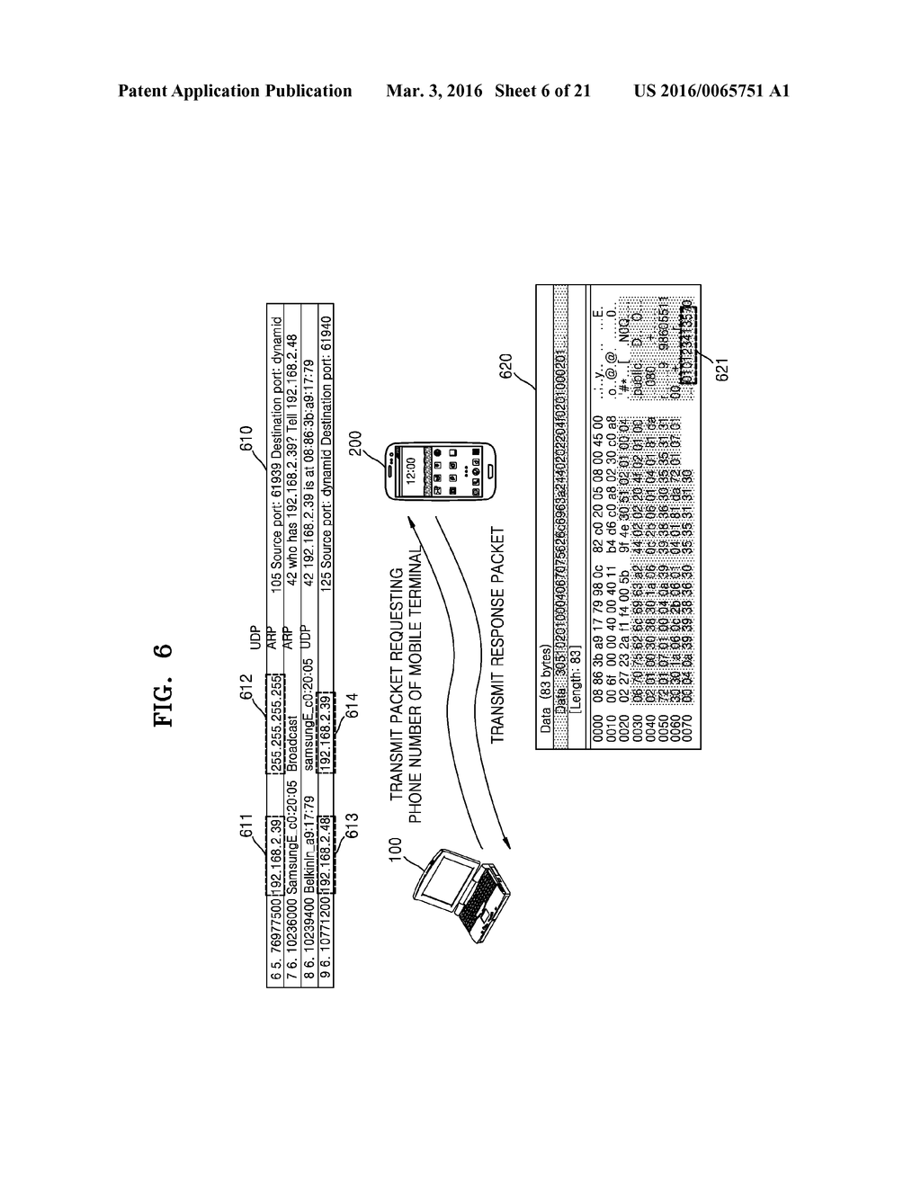 COMPUTING DEVICE AND SYSTEM SUPPORTING PULL PRINTING BY USING MOBILE     TERMINAL, AND METHOD OF PERFORMING PULL PRINTING BY USING MOBILE TERMINAL - diagram, schematic, and image 07