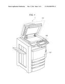 IMAGE FORMING APPARATUS FOR PRINTING SHEETS SCANNED FROM A BOOK diagram and image