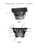 Compact, Wide-Frequency Range, Loudspeaker Transducer diagram and image