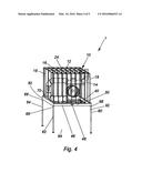 Animal habitat cage with waste disposal flooring diagram and image