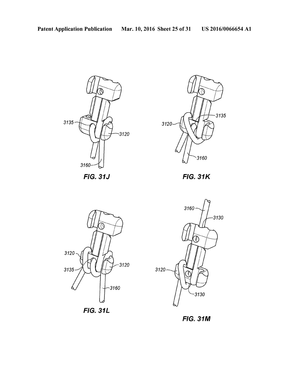 DEVICE FOR SECURING ROPE IN MULTIPLE CONFIGURATIONS AND PROCESS OF USING     THE SAME - diagram, schematic, and image 26