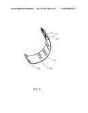 BAND SUPPORT STRUCTURE FOR WEARABLE DEVICE diagram and image