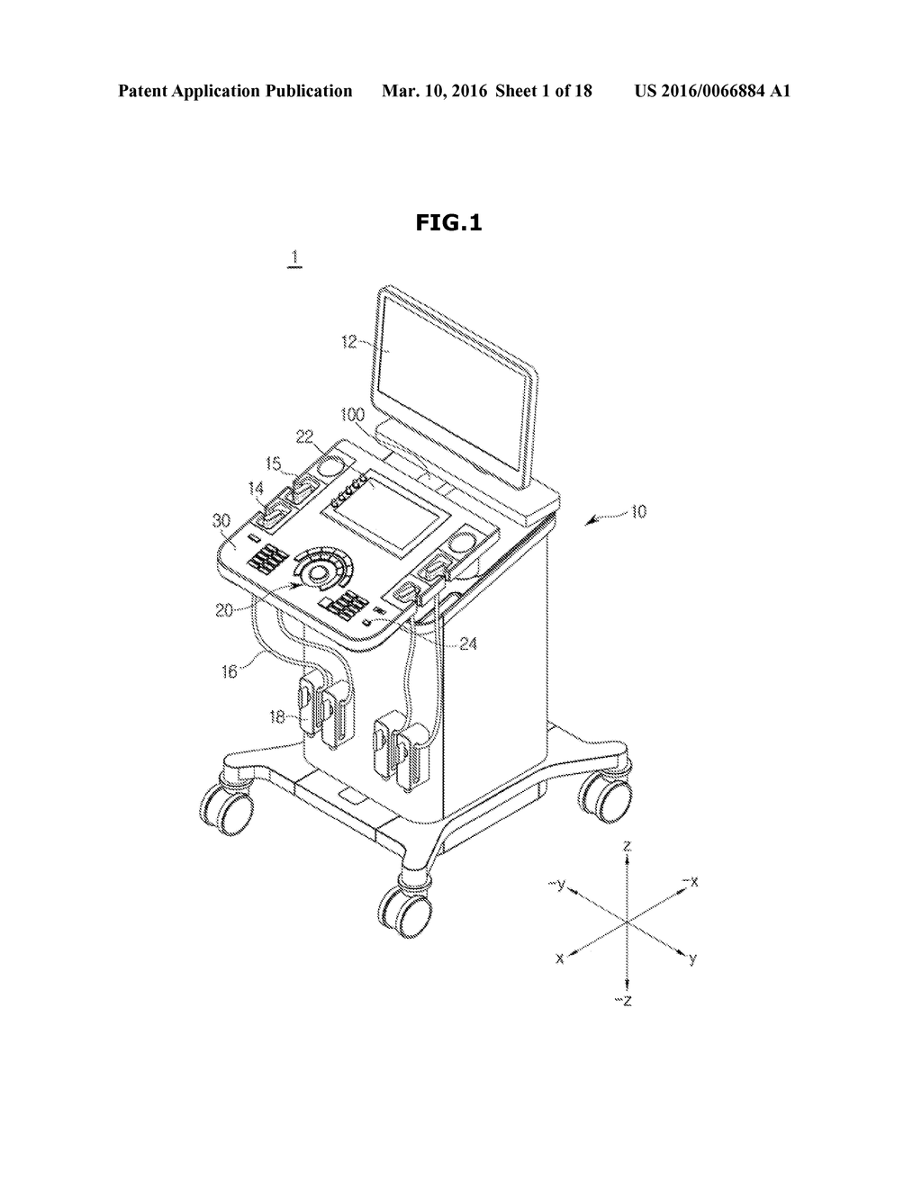 ULTRASONIC DIAGNOSTIC APPARATUS AND CONTROL METHOD THEREOF - diagram, schematic, and image 02