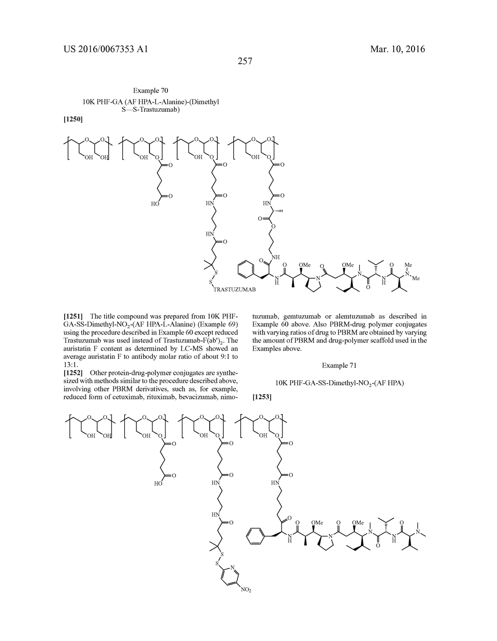 PROTEIN-POLYMER-DRUG CONJUGATES - diagram, schematic, and image 264