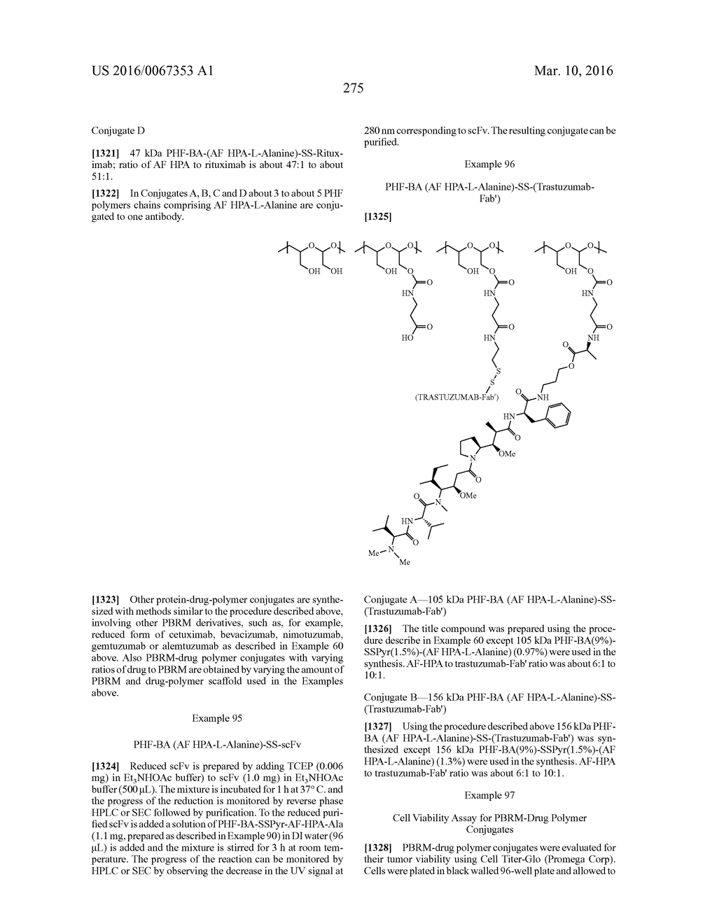 PROTEIN-POLYMER-DRUG CONJUGATES - diagram, schematic, and image 282