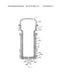 A FLUIDIZED BED REACTOR AND A PROCESS USING SAME TO PRODUCE HIGH PURITY     GRANULAR POLYSILICON diagram and image