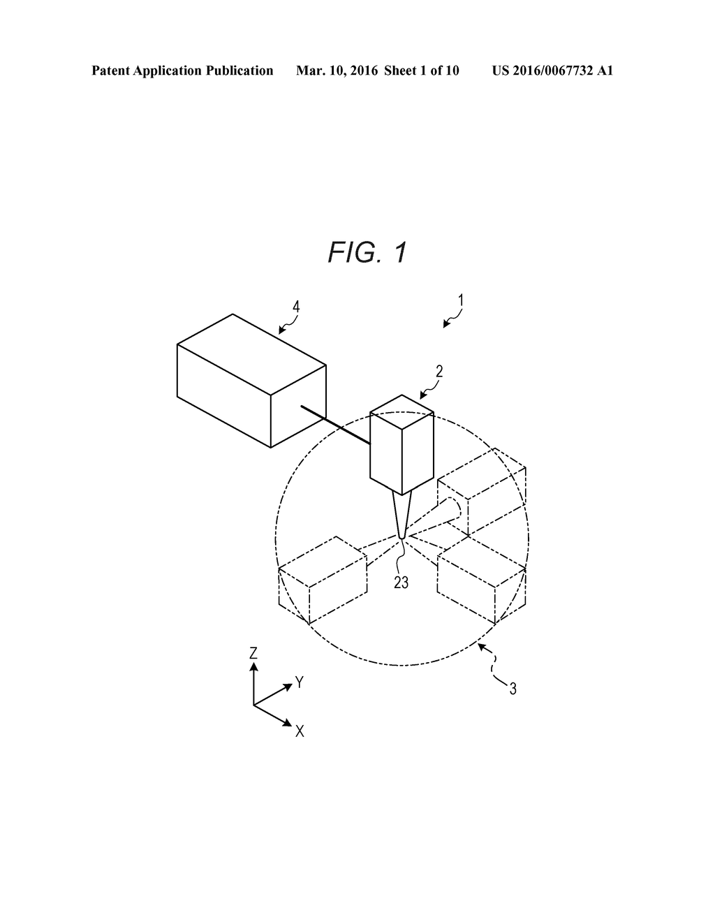 APPLICATION DEVICE, APPLICATION ROBOT, AND APPLICATION METHOD - diagram, schematic, and image 02