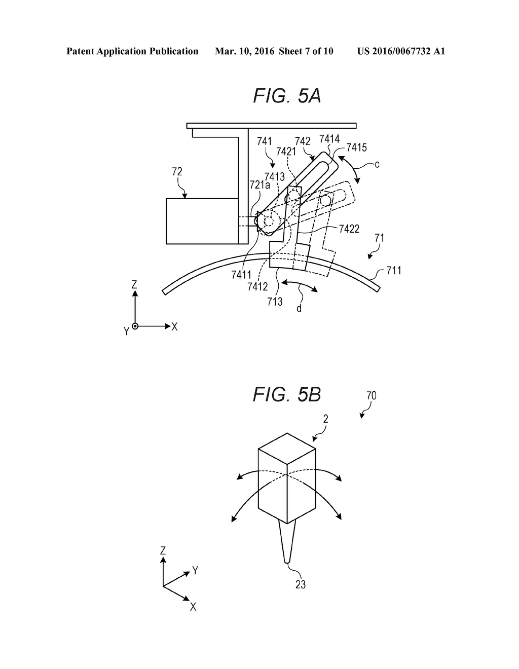 APPLICATION DEVICE, APPLICATION ROBOT, AND APPLICATION METHOD - diagram, schematic, and image 08