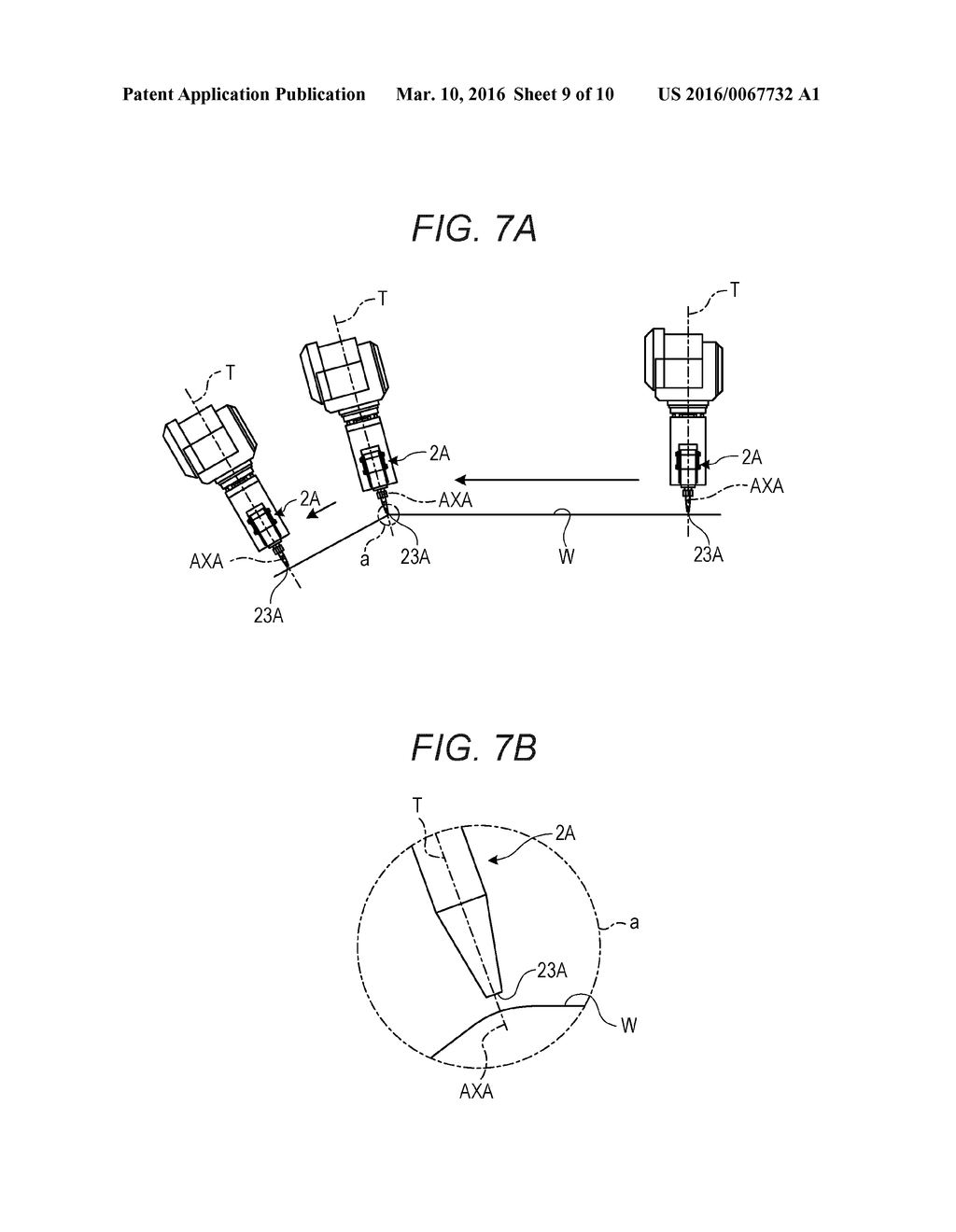 APPLICATION DEVICE, APPLICATION ROBOT, AND APPLICATION METHOD - diagram, schematic, and image 10