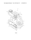 Pressing tool with switchable bistable tensioning mechanism diagram and image