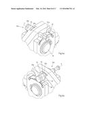 Pressing tool with switchable bistable tensioning mechanism diagram and image