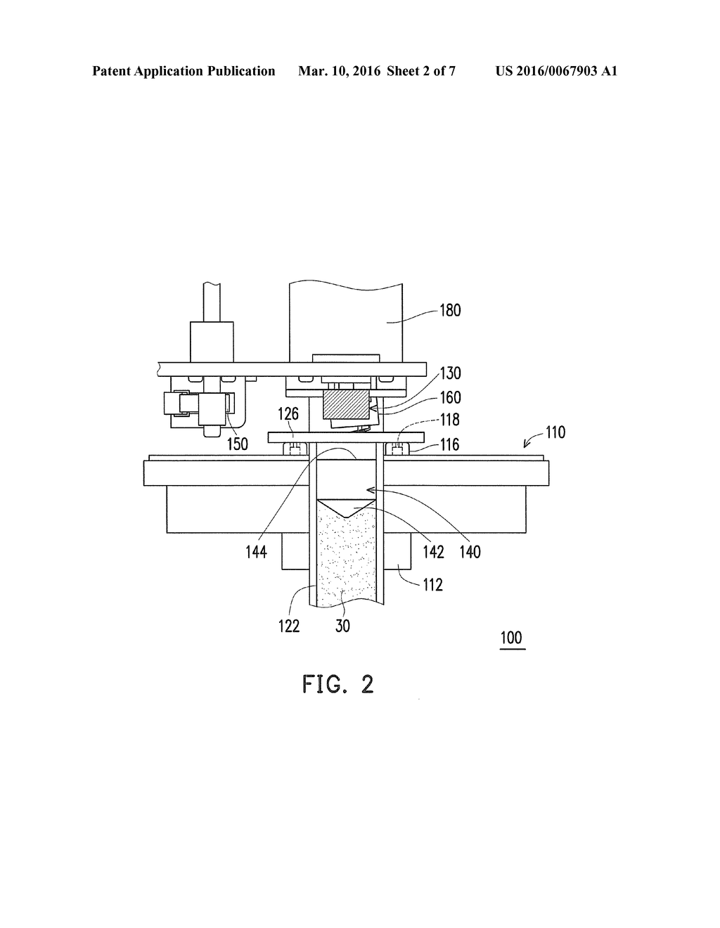 MATERIAL LEVEL DETECTING MECHANISM OF THREE-DIMENSIONAL SYSTEM - diagram, schematic, and image 03