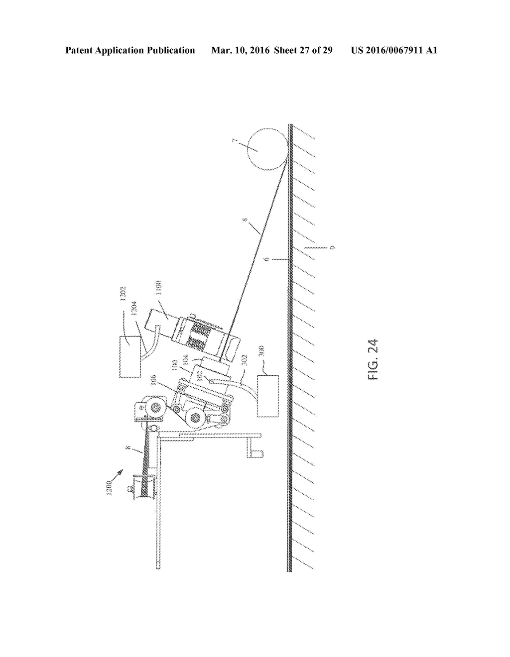 DEVICES AND METHODS FOR STARTING STRIP MATERIAL IN A SUBSTRATE PROCESSING     MACHINE - diagram, schematic, and image 28