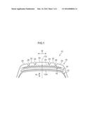 PNEUMATIC TIRE FOR AIRCRAFT diagram and image