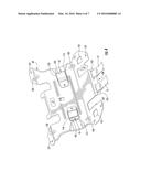 CENTER-PULL LATCH MECHANISM diagram and image