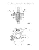 METHOD FOR DAMPING THE TORSION OF A SCREW DRIVE FOR AN ELECTROMECHANICAL     BRAKE BOOSTER, SCREW DRIVE FOR AN ELECTROMECHANICAL BRAKE BOOSTER, AND     ELECTROMECHANICAL BRAKE BOOSTER diagram and image