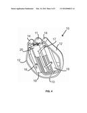 BICYCLE SEAT WITH ADJUSTABLE NOSE diagram and image