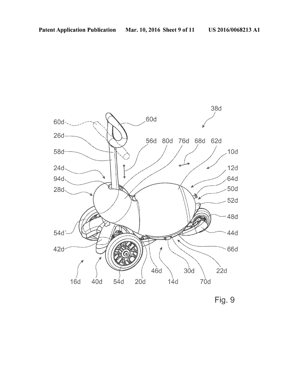 SEAT DEVICE FOR A SCOOTER - diagram, schematic, and image 10