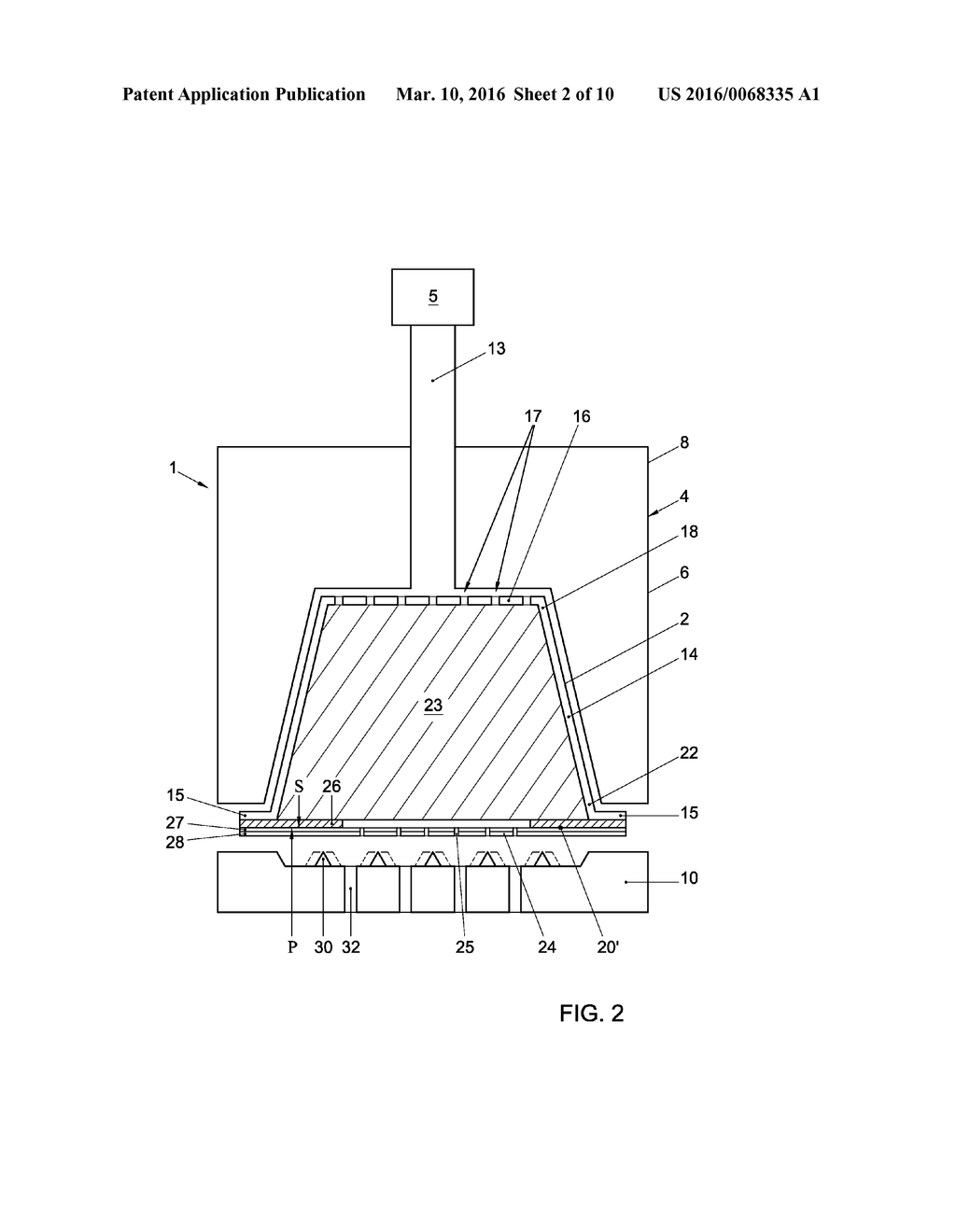 CAPSULE, SYSTEM AND METHOD FOR PREPARING A BEVERAGE - diagram, schematic, and image 03