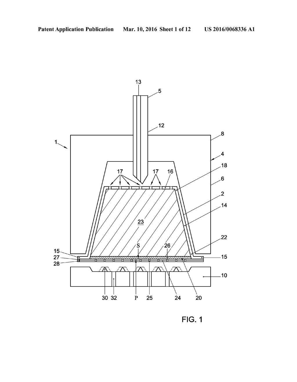 CAPSULE, SYSTEM AND METHOD FOR PREPARING A BEVERAGE - diagram, schematic, and image 02