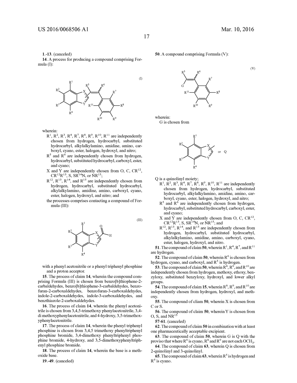 COMBRETASTATIN ANALOGS - diagram, schematic, and image 44