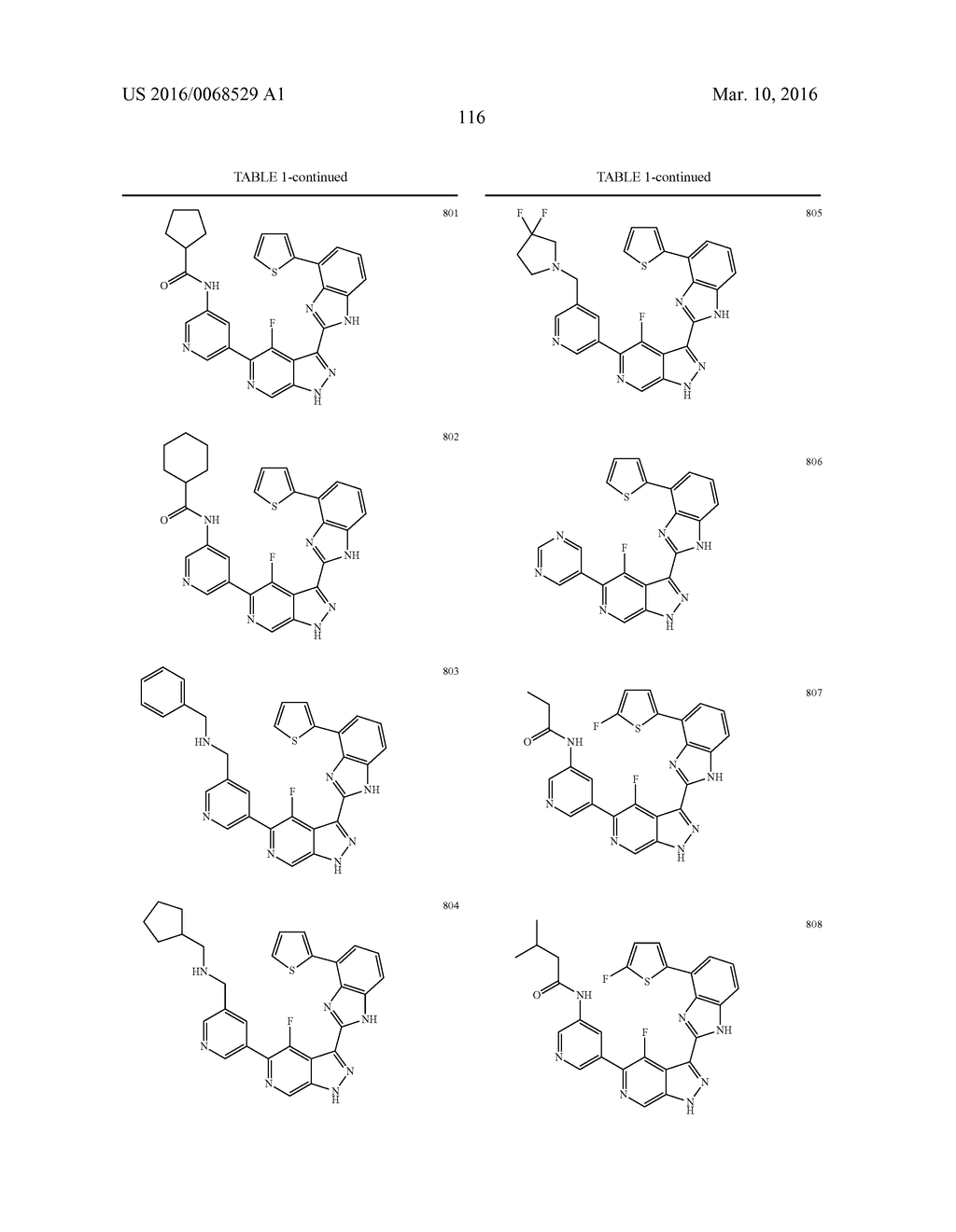 3-(1H-BENZO[D]IMIDAZOL-2-YL)-1H-PYRAZOLO[3,4-C]PYRIDINE AND THERAPEUTIC     USES THEREOF - diagram, schematic, and image 117