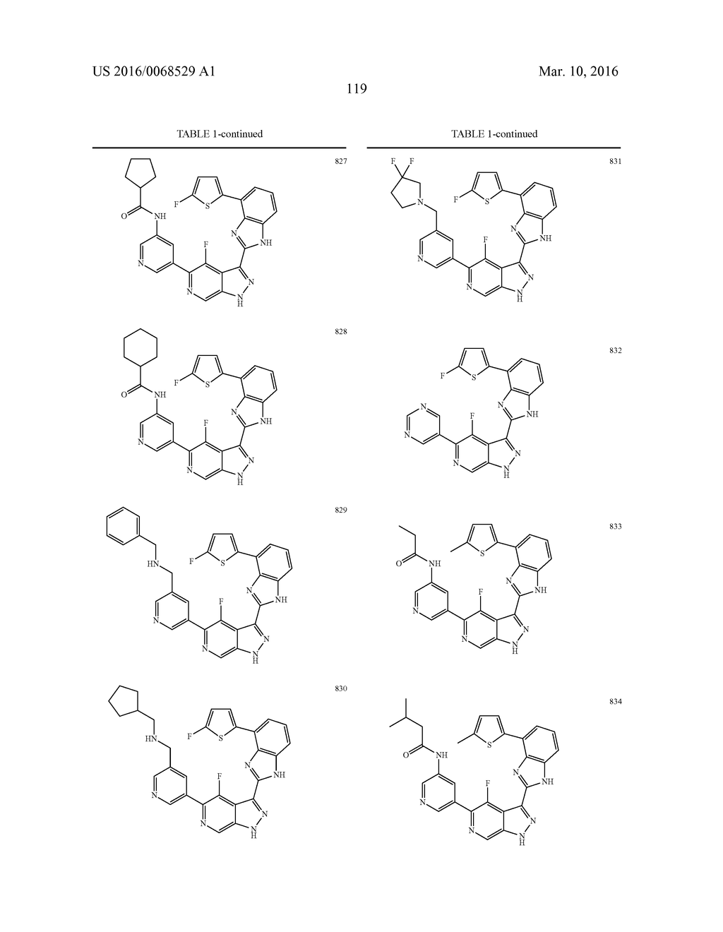 3-(1H-BENZO[D]IMIDAZOL-2-YL)-1H-PYRAZOLO[3,4-C]PYRIDINE AND THERAPEUTIC     USES THEREOF - diagram, schematic, and image 120