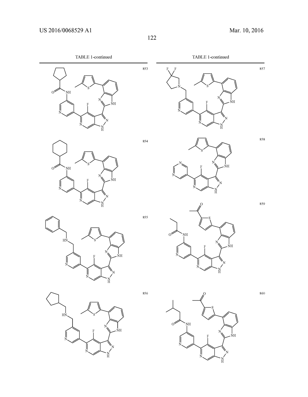 3-(1H-BENZO[D]IMIDAZOL-2-YL)-1H-PYRAZOLO[3,4-C]PYRIDINE AND THERAPEUTIC     USES THEREOF - diagram, schematic, and image 123