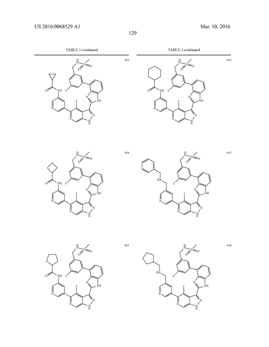 3-(1H-BENZO[D]IMIDAZOL-2-YL)-1H-PYRAZOLO[3,4-C]PYRIDINE AND THERAPEUTIC     USES THEREOF - diagram, schematic, and image 130