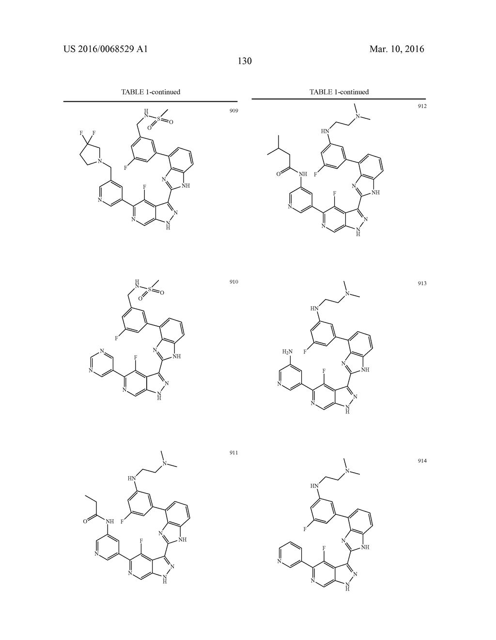 3-(1H-BENZO[D]IMIDAZOL-2-YL)-1H-PYRAZOLO[3,4-C]PYRIDINE AND THERAPEUTIC     USES THEREOF - diagram, schematic, and image 131