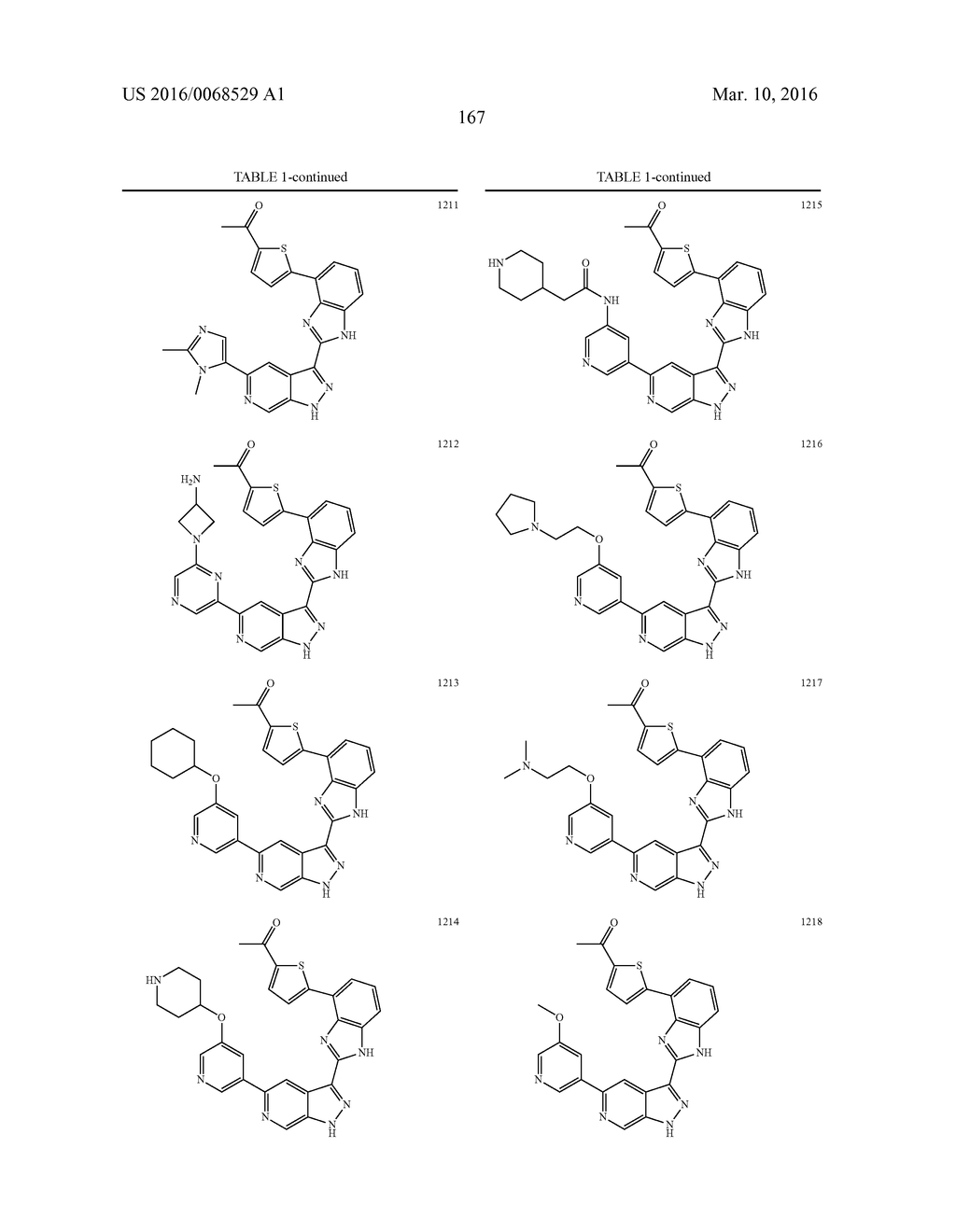 3-(1H-BENZO[D]IMIDAZOL-2-YL)-1H-PYRAZOLO[3,4-C]PYRIDINE AND THERAPEUTIC     USES THEREOF - diagram, schematic, and image 168