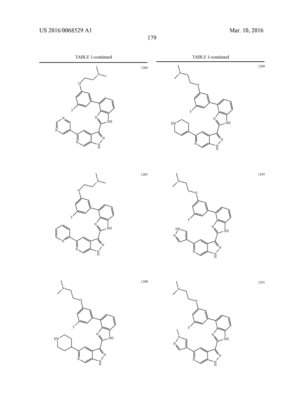 3-(1H-BENZO[D]IMIDAZOL-2-YL)-1H-PYRAZOLO[3,4-C]PYRIDINE AND THERAPEUTIC     USES THEREOF - diagram, schematic, and image 180