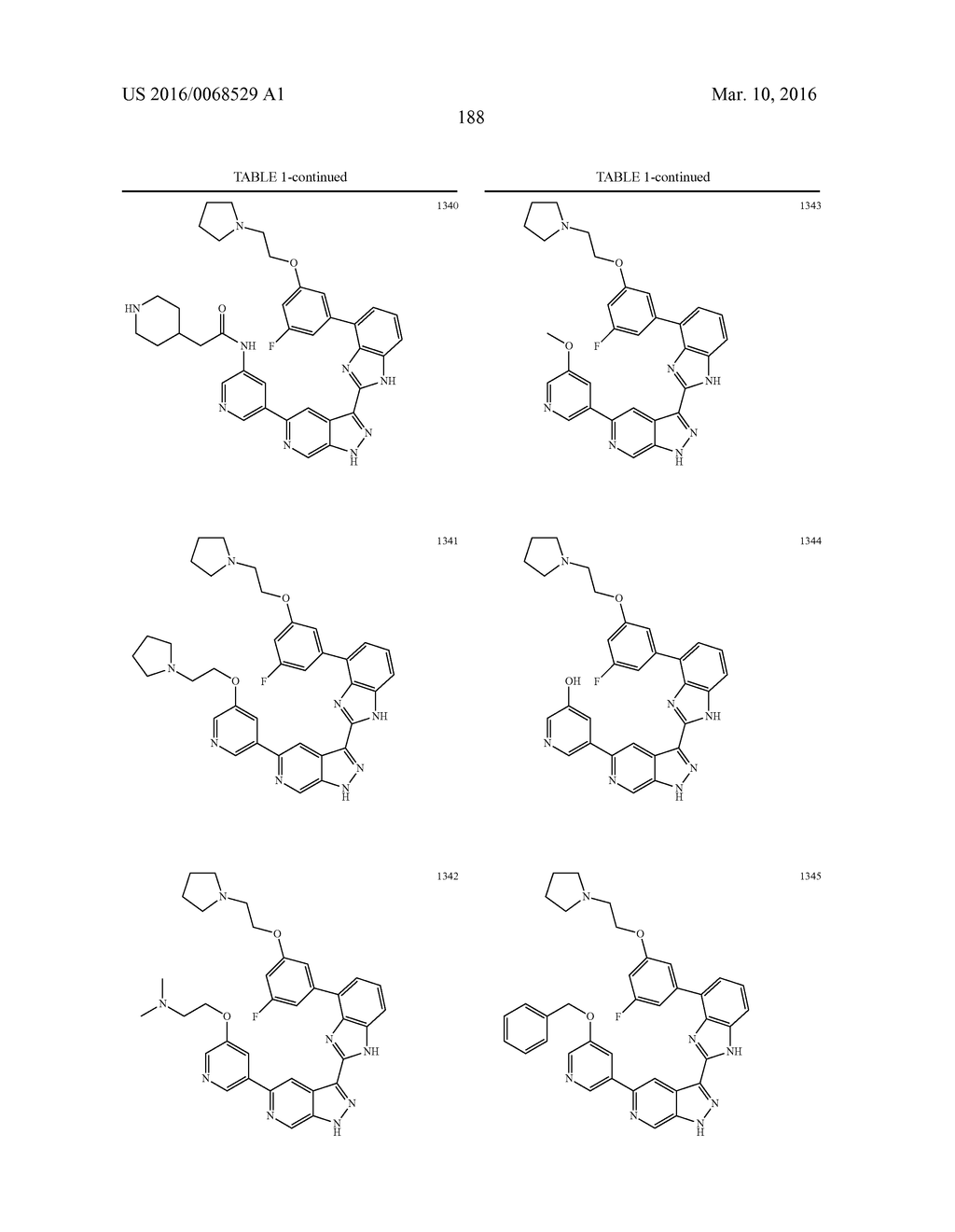 3-(1H-BENZO[D]IMIDAZOL-2-YL)-1H-PYRAZOLO[3,4-C]PYRIDINE AND THERAPEUTIC     USES THEREOF - diagram, schematic, and image 189