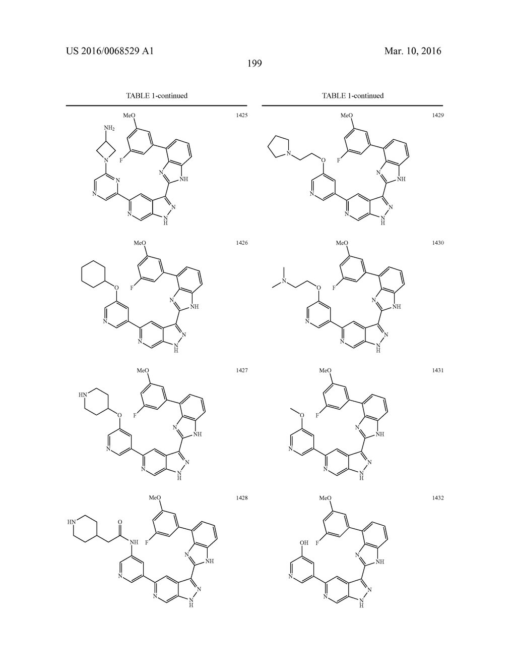 3-(1H-BENZO[D]IMIDAZOL-2-YL)-1H-PYRAZOLO[3,4-C]PYRIDINE AND THERAPEUTIC     USES THEREOF - diagram, schematic, and image 200