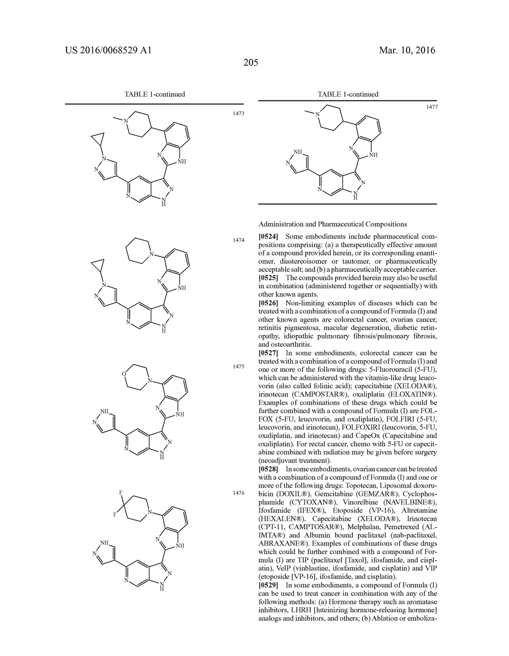 3-(1H-BENZO[D]IMIDAZOL-2-YL)-1H-PYRAZOLO[3,4-C]PYRIDINE AND THERAPEUTIC     USES THEREOF - diagram, schematic, and image 206